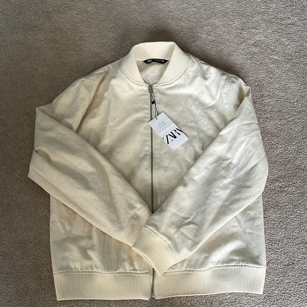 Brand New Zara Bomber Jacket Size XL